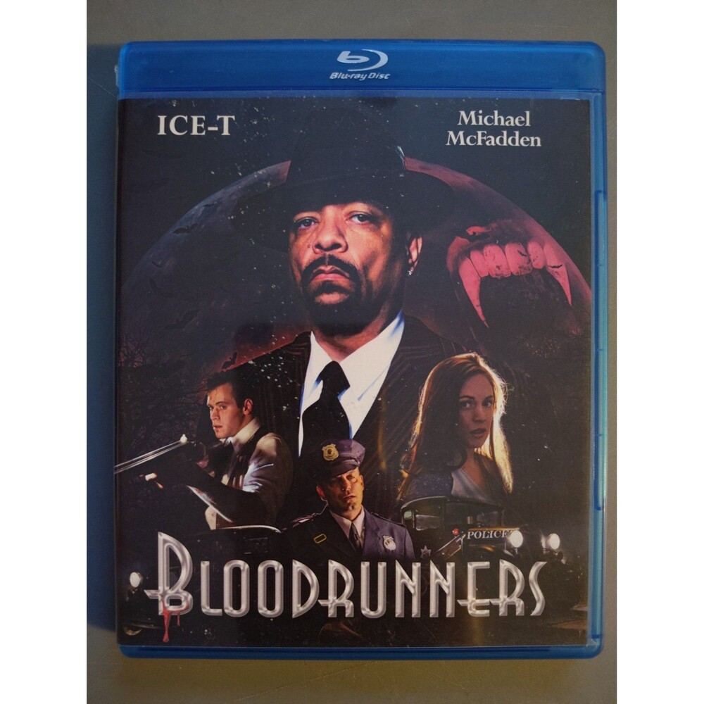 Bloodrunners Blu-ray Ice-T Vampire Horror Movie Prohibition Era Action Film